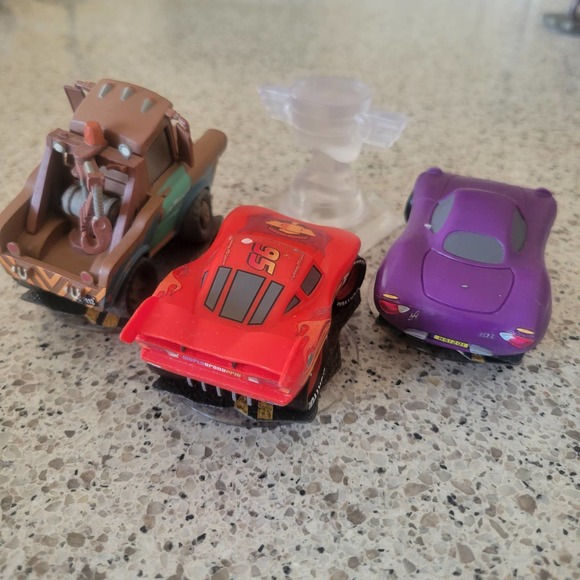 CARS DISNEY INFINITY LOT 4 Bundle Figure Characters+Crystal - Picture 8 of 9